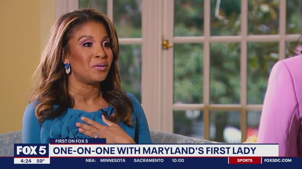 Maryland's First Lady Dawn Moore shares she is living with MS